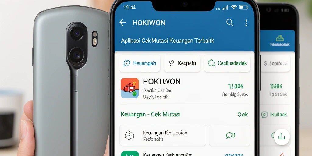 Tampilan antarmuka HOKIWON yang sederhana dan fungsional.